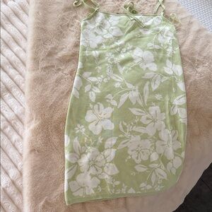 Abercrombie & Fitch Green Floral Dress